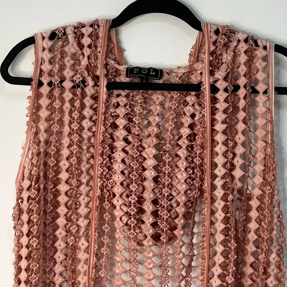 POL duster vest